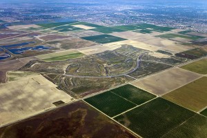 An aerial photograph of the McAllister Ranch property, courtesy of SunCal.
