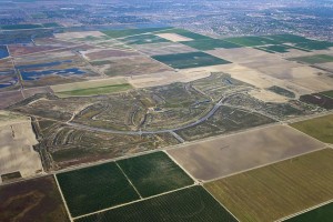 An aerial photograph of the McAllister Ranch property, courtesy of SunCal.