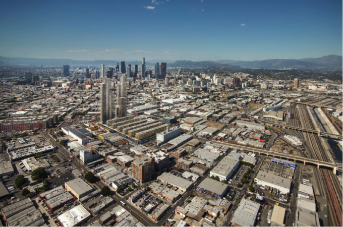 Skyline view. Image Courtesy of Los Angeles Department of City Planning 